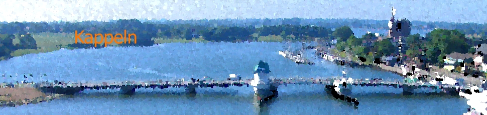 Blick auf die neue Schleibrücke in Kappeln